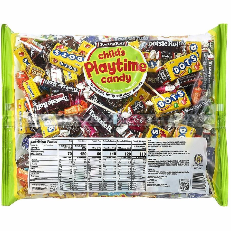 Tootsie Sweets Snack Boxes - Rear