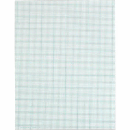 TOPS Cross-Section Pad: 50-Sheet Glue Pad with Blue Margin - Graph Paper