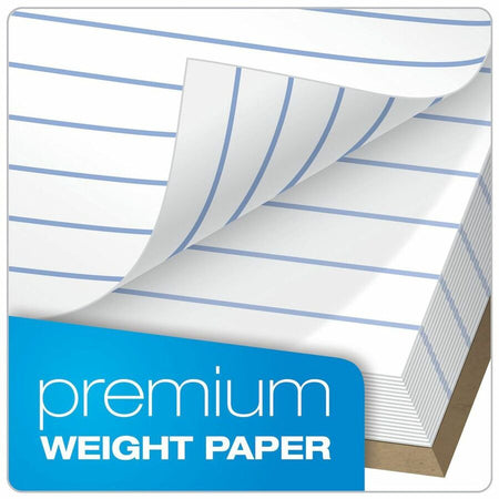 TOPS Docket Gold Legal Ruled White Legal Pads - Alternate-Image1
