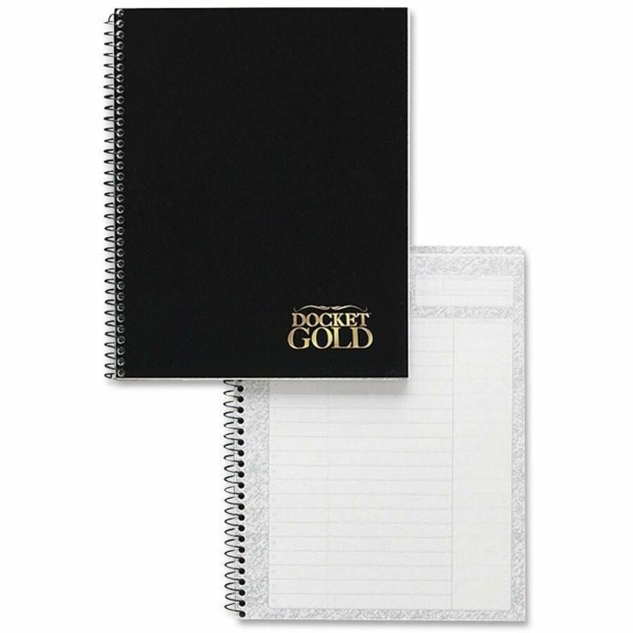 TOPS Docket Gold Wirebound Project Planner - Action - 6 3/4’’ x 8 1/2’’ Sheet Size - Wire Bound - Chipboard - White