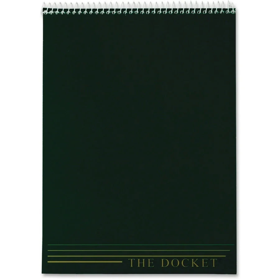 TOPS Docket Legal Writing Pads - Letter Size - 70 Sheets - Wire Bound - 0.34’’ Ruled - 3-Pack - & Jr.