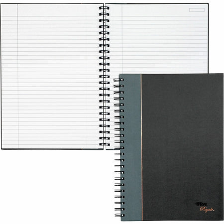 TOPS Executive Notebooks: Wire Bound 96 Sheets 8.25’’ x 11.75’’ Black Cover - Notebooks
