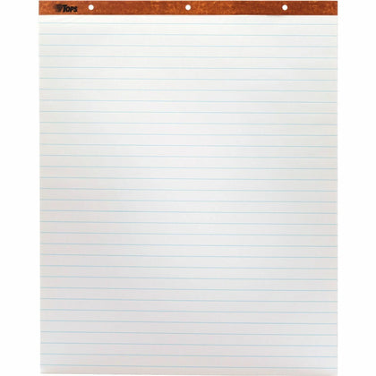 TOPS Horizontal Ruled Easel Pads - 50 Sheets - White Paper - 27’’ x 34’’ - 2/Carton - Board & Accessories