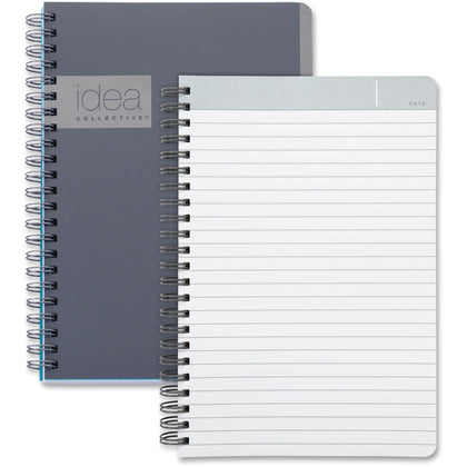 TOPS Idea Collective Professional Notebook - 5’’ x 8’’ - Gray Soft Cover - Notebooks