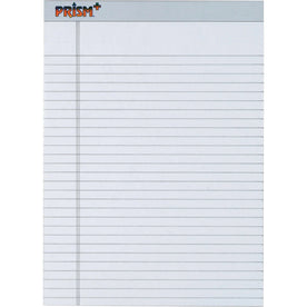 TOPS Prism Plus Colored Paper Pads - 50 Sheets - Gray - 8.5’’ x 11.75’’ - 12/Pack - Letter Legal & Jr.
