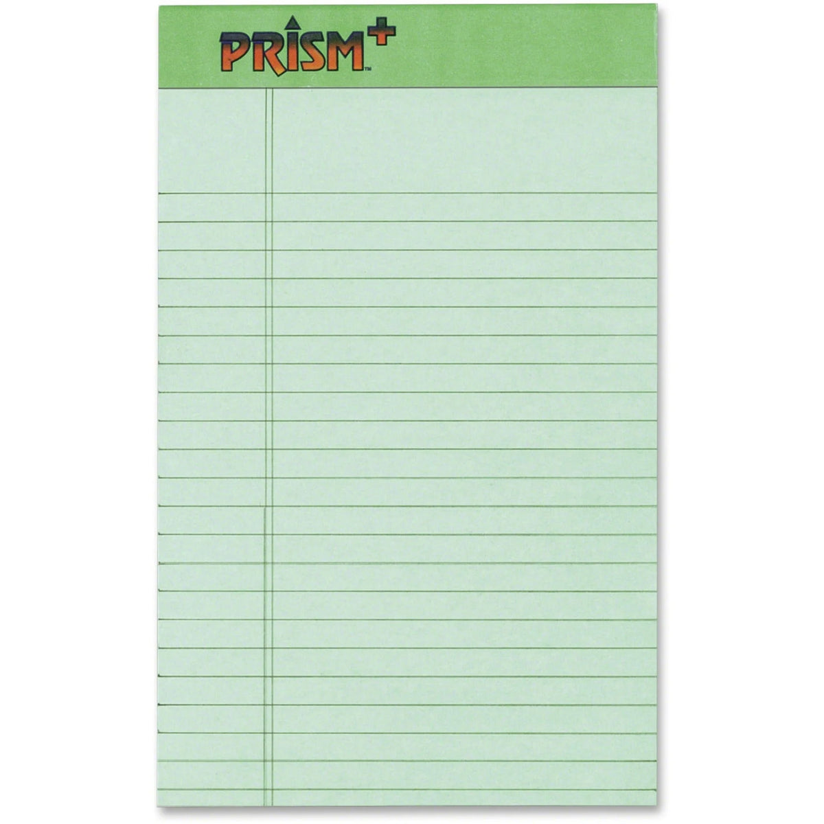 TOPS Prism Plus Legal Pads: Green Heavyweight 5’’ x 8’’ - 12 Pack - Letter & Jr. Pads