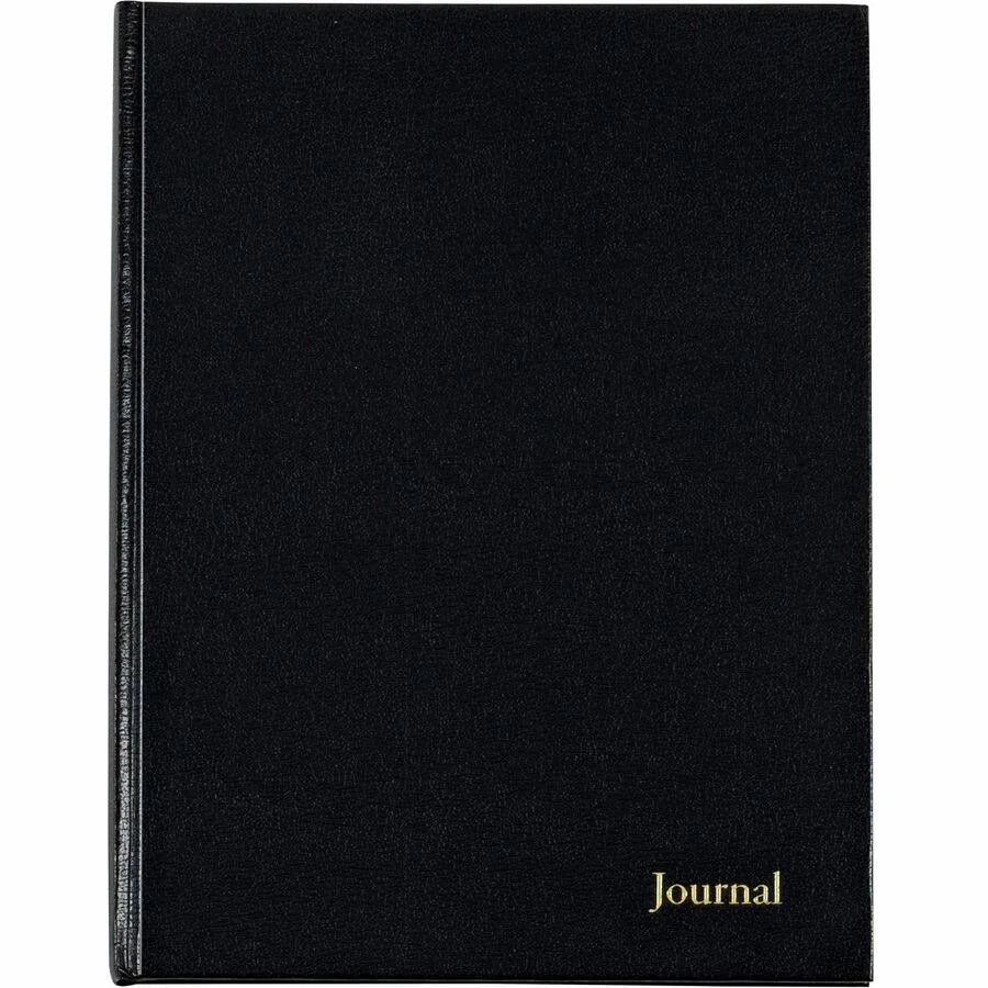 TOPS Professional Business Journal: Ribbon 160 Sheets Sewn 20 lb Letter Size White Paper Black Cover - Journals