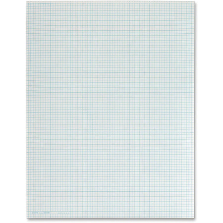 TOPS Quad Ruling Cross Section Pad - Letter - 2000