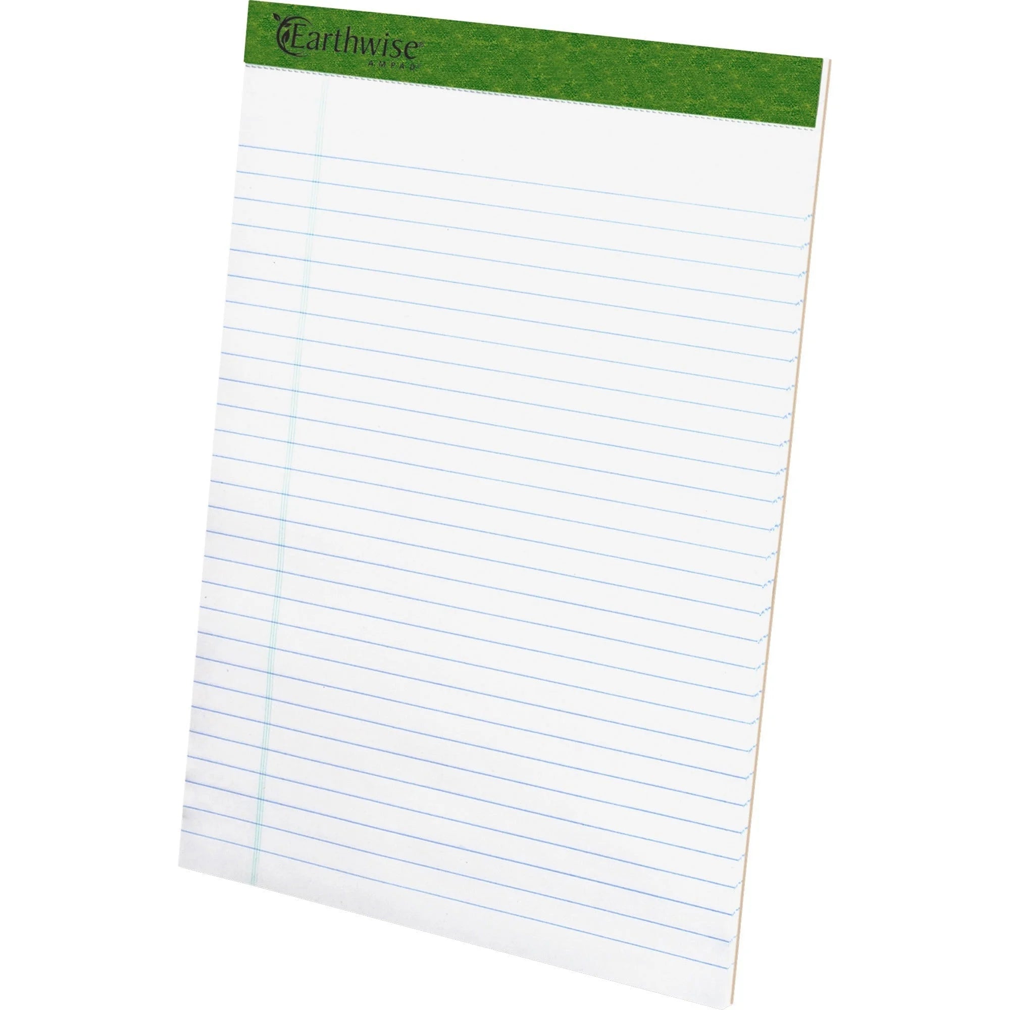 TOPS Recycled Legal Writing Pads - Eco-Friendly Perforated - 50 Sheets - Letter & Jr.