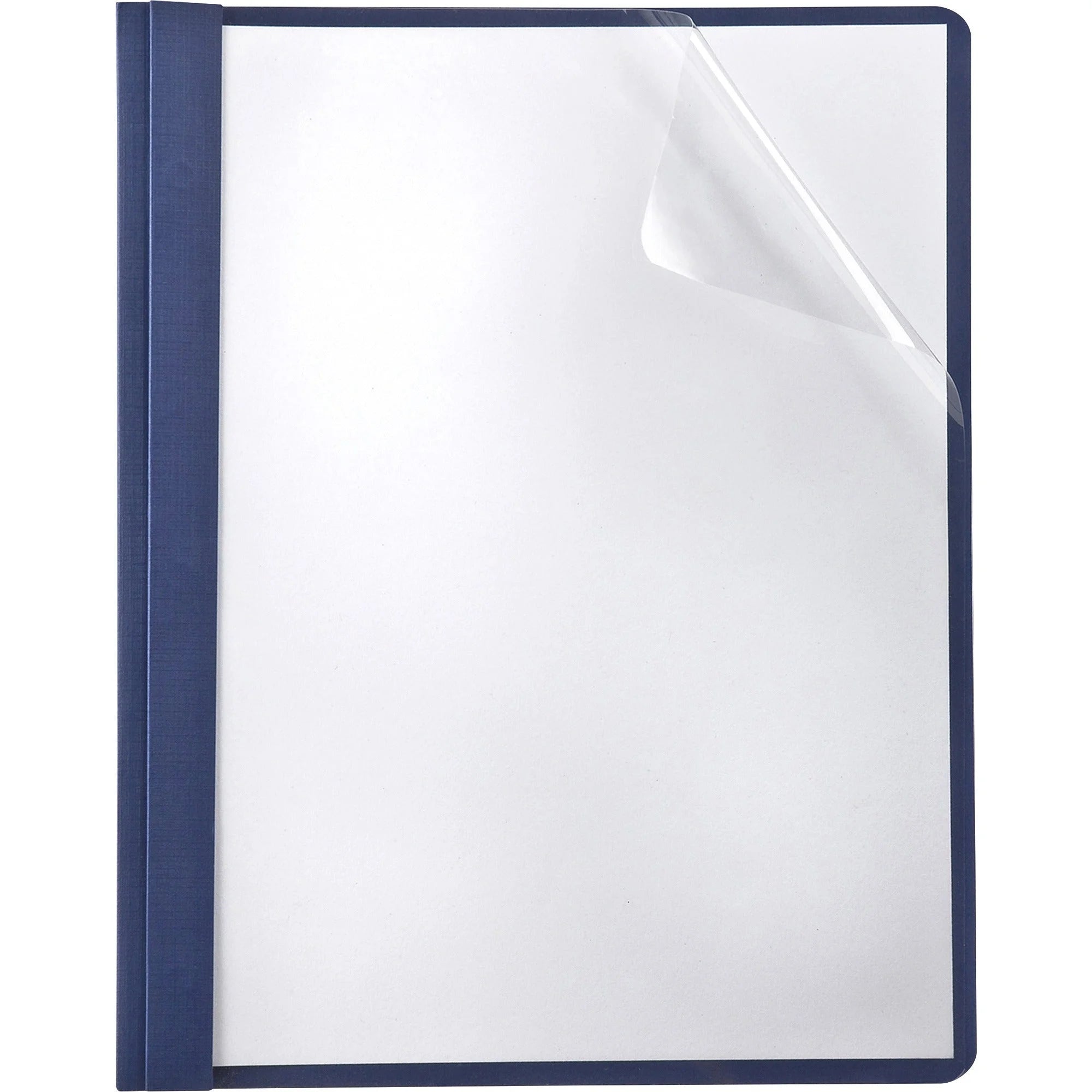 TOPS Recycled Report Cover - Navy - 85 Sheets Capacity - 25/Box - Covers