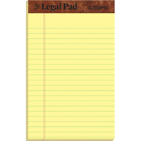 TOPS The Legal Pad Writing Pad - 2000