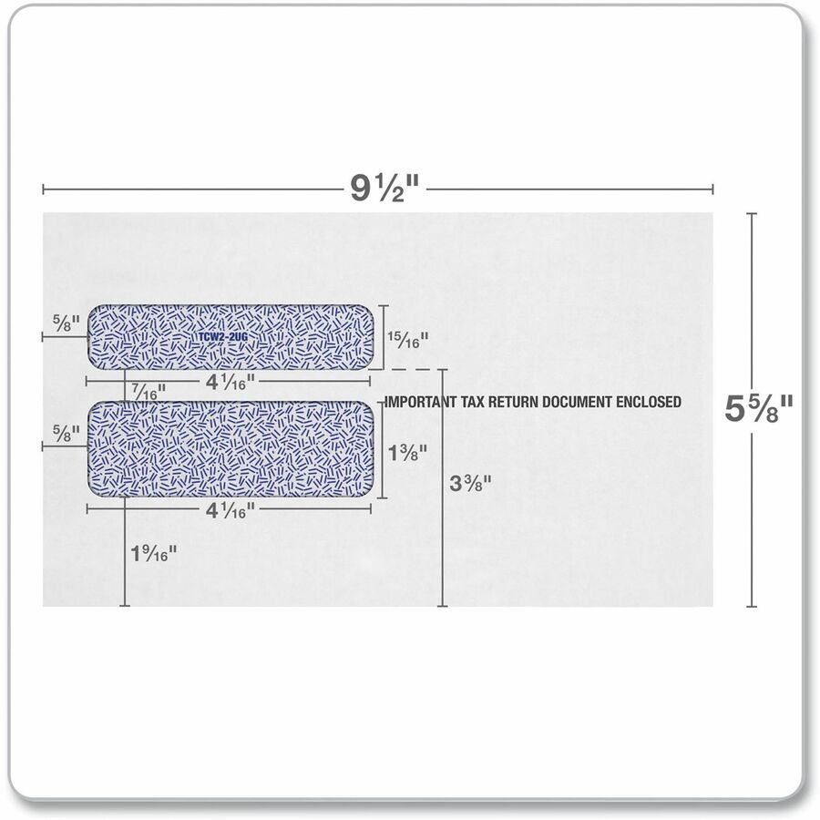 TOPS W-2 Continuous Tax Envelope - Alternate-Image2