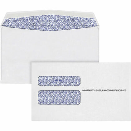 TOPS W-2 Continuous Tax Envelope - White Document Envelopes - Specialty