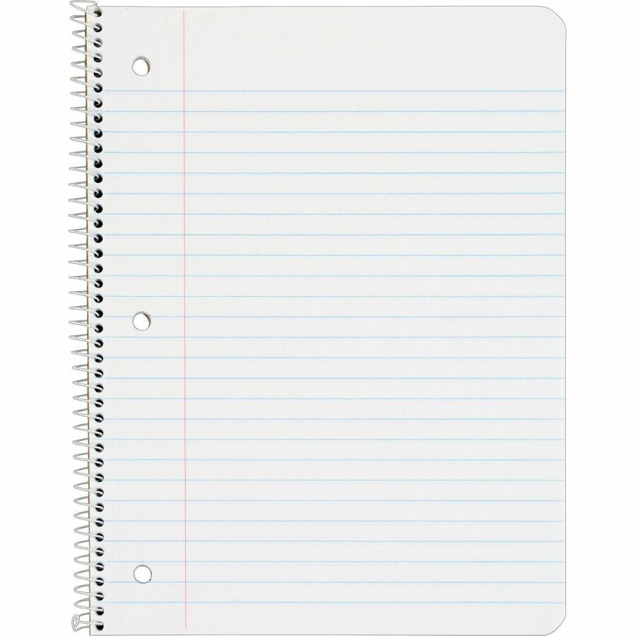 TOPS Wide Rule 1-subject Spiral Notebook - Front