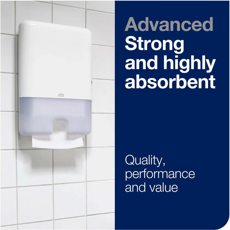 TORK Advanced Multifold Hand Towels - 1 Ply White - 250/Bundle - Paper