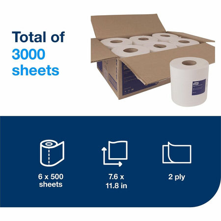 TORK Centerfeed Paper Towel White M2 - Alternate-Image2