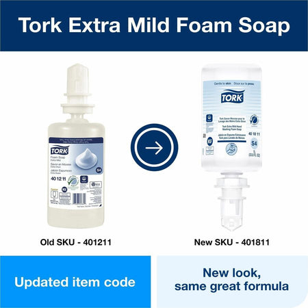 TORK Extra Mild Hand Washing Foam Soap - Alternate-Image1