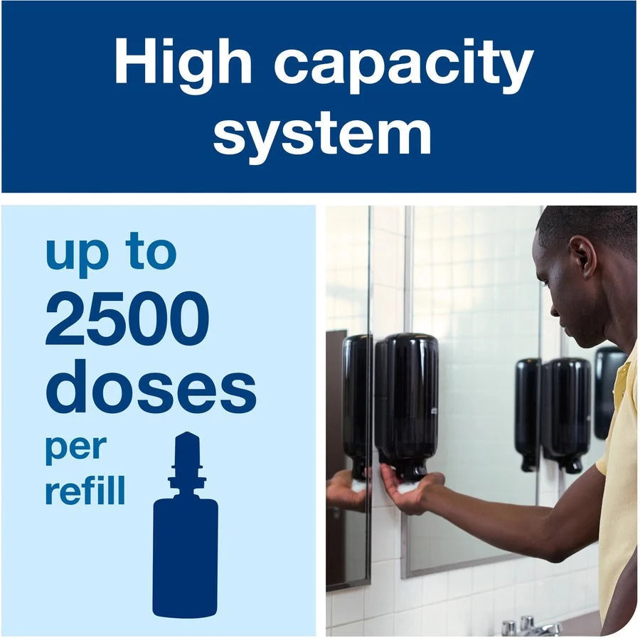 TORK Foam Skincare Manual Dispenser - Hygienic Black Design - Skin Care Dispensers & Refills