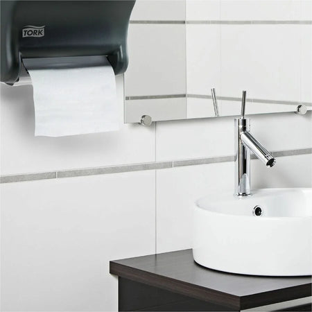 TORK Hand Towel Roll: White 1 Ply 7.80’’ Diameter - Fiber - 6/Carton - Paper Towels