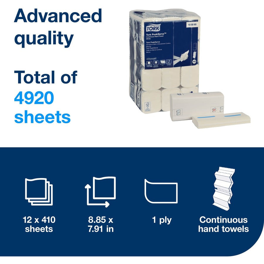 TORK PeakServe Continuous Paper Hand Towels - Alternate-Image8