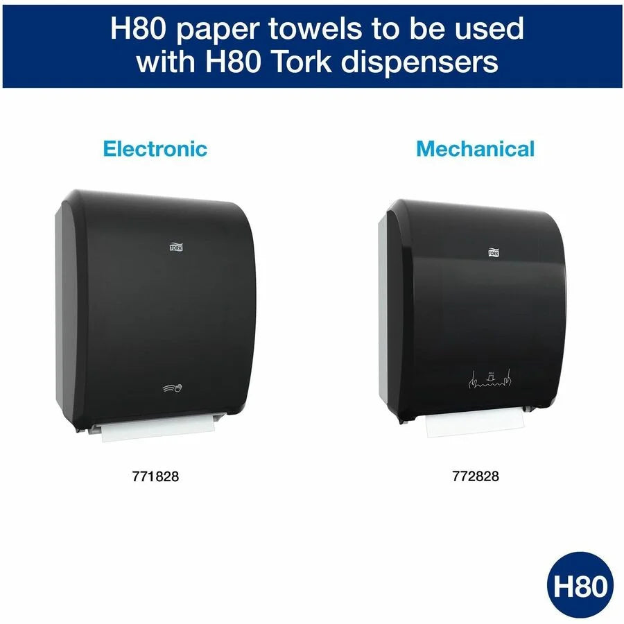 TORK Universal Hand Towel Roll: 1-Ply 8’’ x 800 ft - Natural & White - 6/Carton - Paper Towels