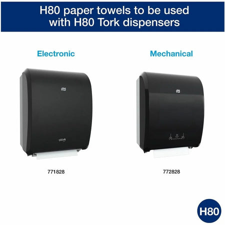 TORK Universal Hand Towel Roll: 1-Ply 8’’ x 800 ft - Natural & White - 6/Carton - Paper Towels