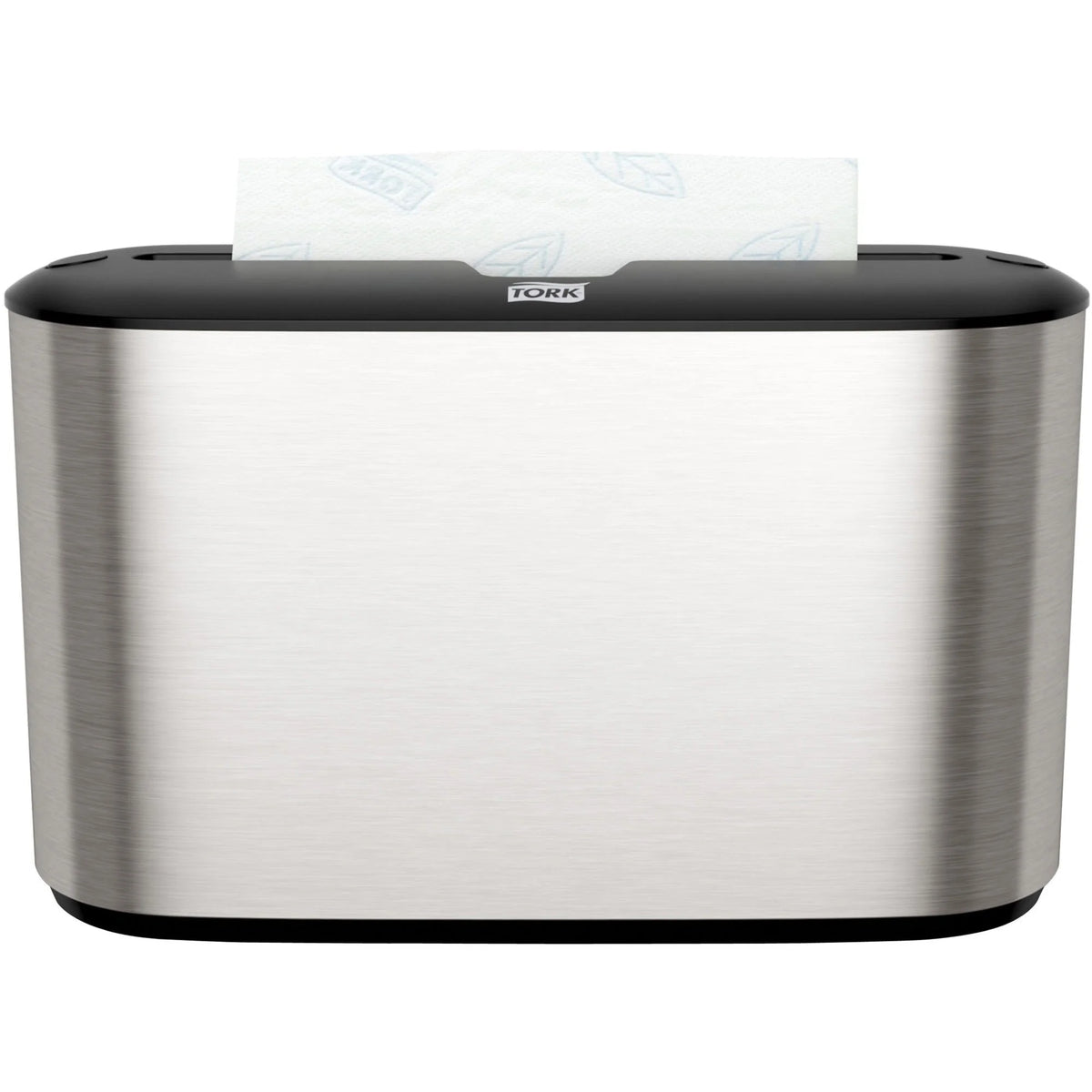 TORK Xpress Countertop Multifold Hand Towel Dispenser - Stainless Steel Compact Design - Paper Dispensers
