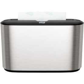 TORK Xpress Countertop Multifold Hand Towel Dispenser - Stainless Steel Compact Design - Paper Dispensers