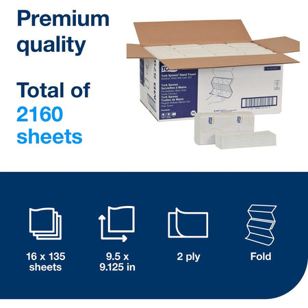 TORK Xpress Soft Multifold Hand Towel White H2 - Alternate-Image5