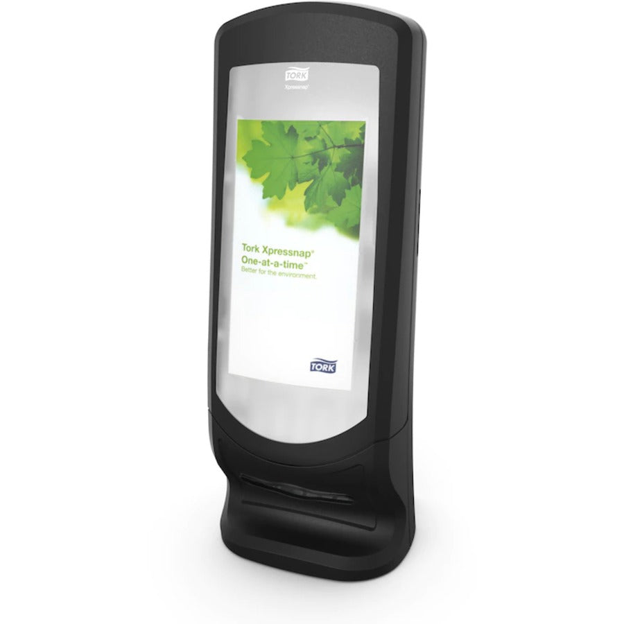 TORK Xpressnap Stand Napkin Dispenser Black N4 - 24.5’’ Height x 9.3’’ Width Depth - Plastic - Dispensers