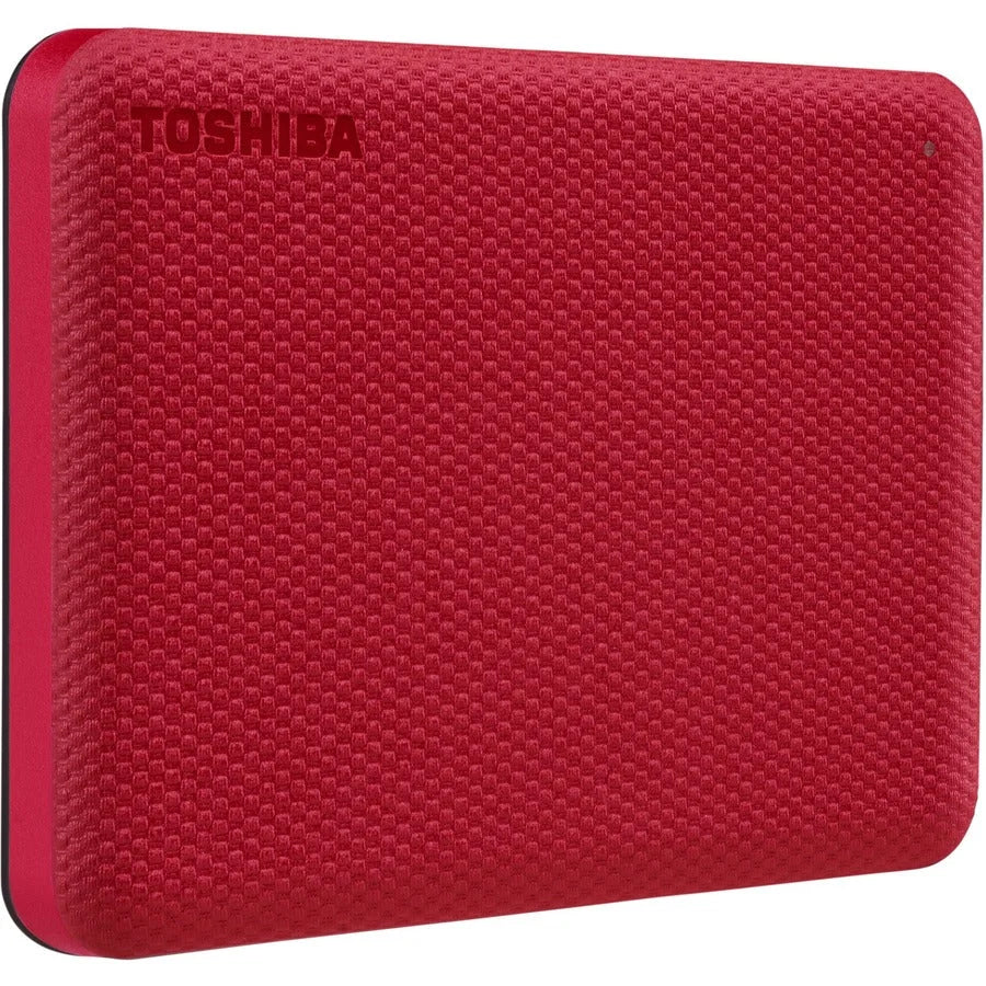 Toshiba Canvio Advance 2TB Red Portable Hard Drive - USB 3.0 - Memory & Drives