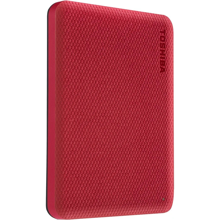 Toshiba Canvio Advance 2TB Red Portable Hard Drive - USB 3.0 - Memory & Drives