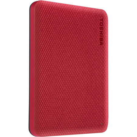 Toshiba Canvio Advance 2TB Red Portable Hard Drive - USB 3.0 - Memory & Drives
