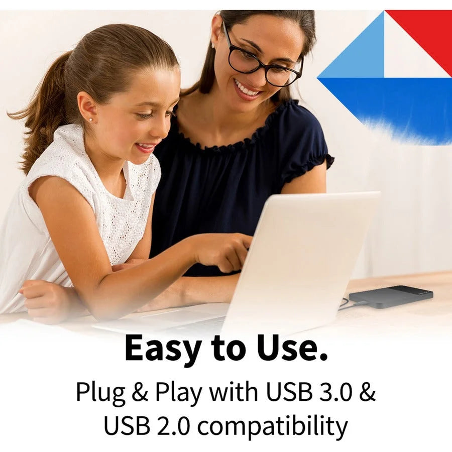 Toshiba Canvio Ready 4TB Portable Hard Drive - Black - USB 3.0 - 1 Year Warranty - Memory & Drives