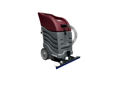 Minuteman Tsunami T16W 16‑Gallon Wet Vacuum with 24″ Front Mount Squeegee — Commercial Suction & Solution Recovery