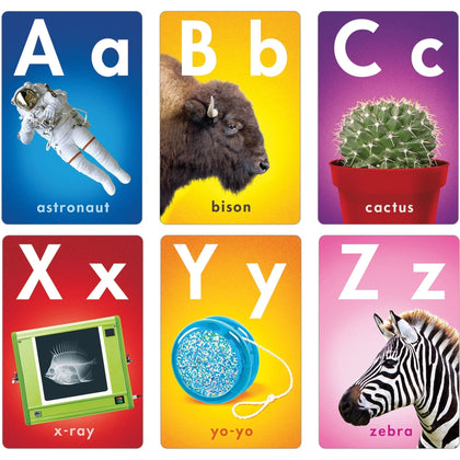 Trend ABC Photo Fun Learning Set: Durable Reusable Sturdy - Accents/Banners