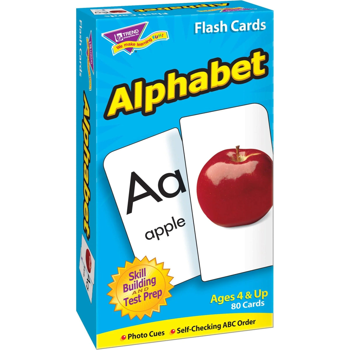 Trend Alphabet Flash Cards: Fun & Educational Learning Aid - Cards