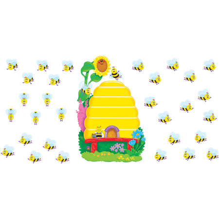 Trend Busy Bees Job Chart Bulletin Board Set - Alternate-Image1