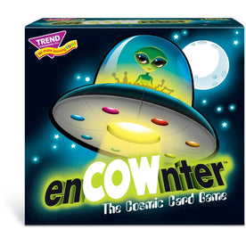 Trend enCOWnter Three Corner Card Game: Fun for 2-4 Players - Flash Cards
