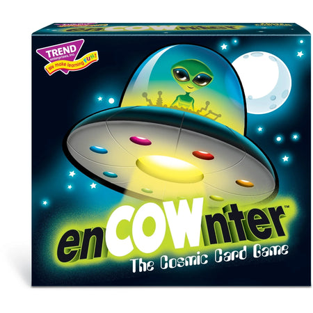 Trend enCOWnter Three Corner Card Game: Fun for 2-4 Players - Flash Cards