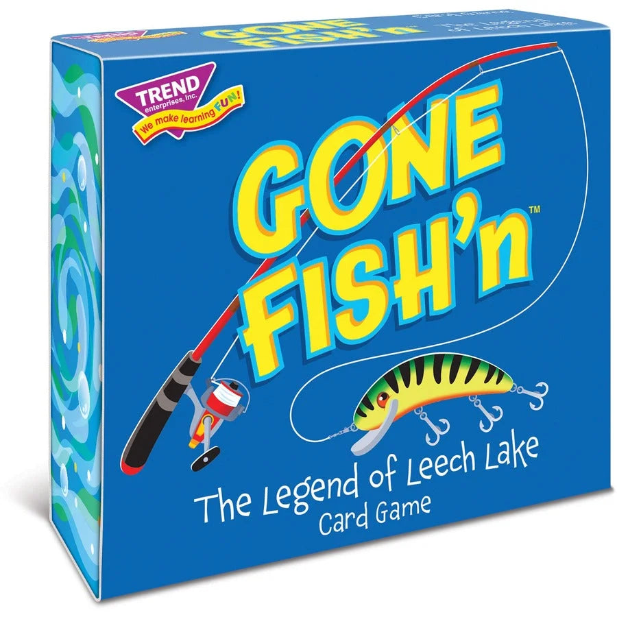 Trend Gone Fish’n Card Game: Fun Mystery for 2-4 Players - Flash Cards