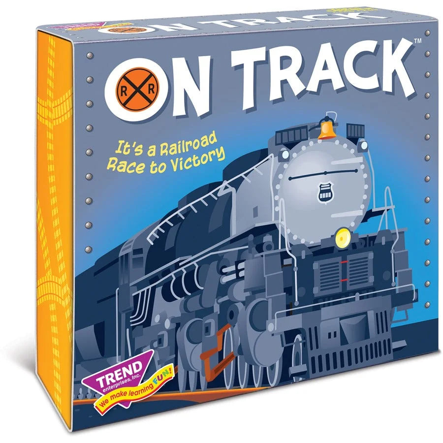 Trend On Track Three Corner Card Game - Fun for 2-4 Players - Flash Cards