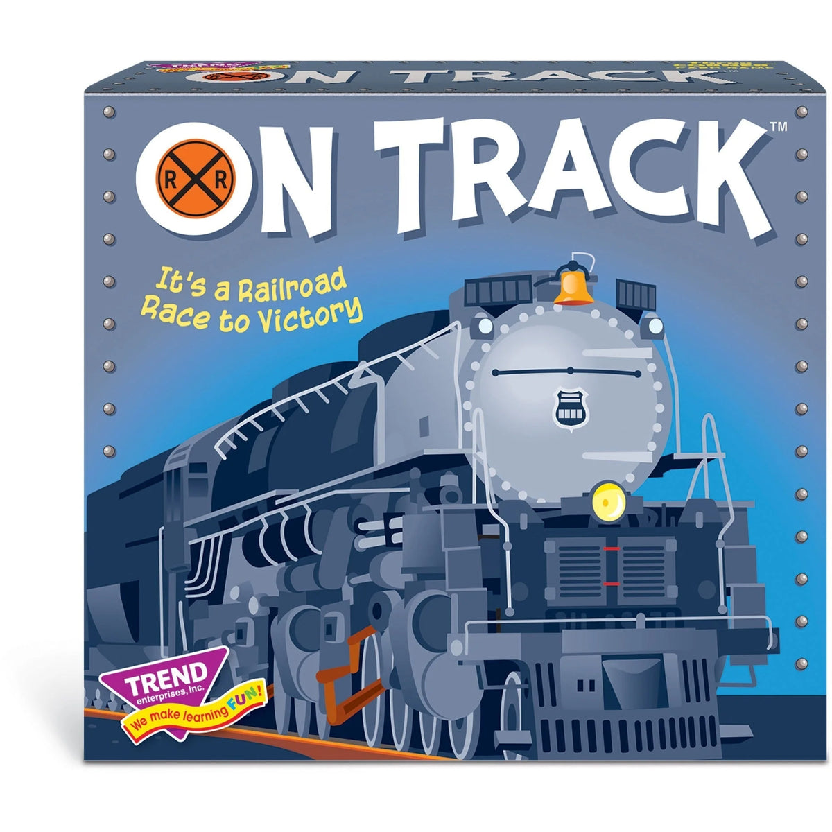 Trend On Track Three Corner Card Game - Fun for 2-4 Players - Flash Cards