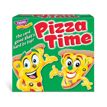 Trend Pizza Time Three Corner Card Game: Fun & Mysterious - 63 Cards - 2-4 Players - Flash