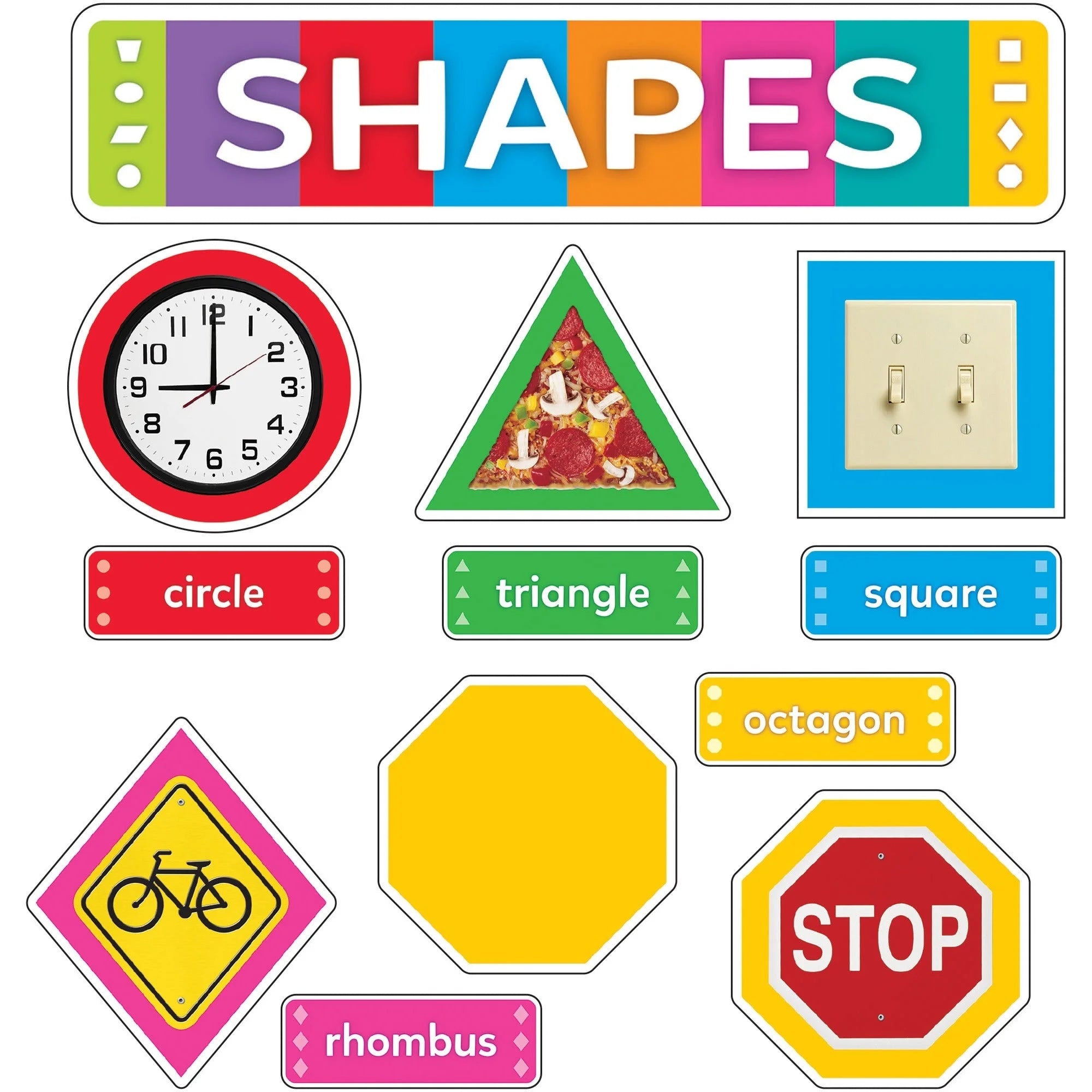 Trend Shapes Learning Set: Durable for Creative - Accents/Banners