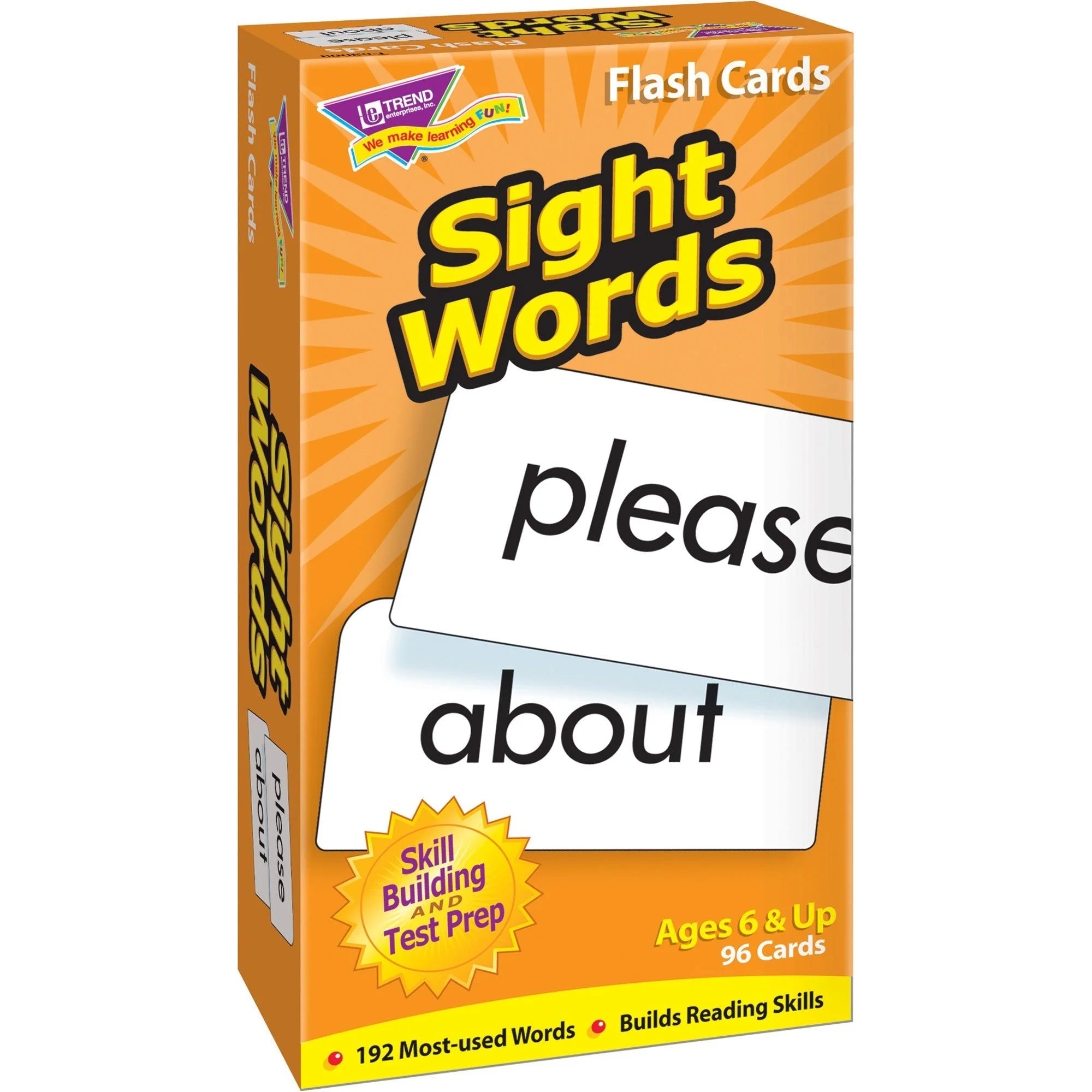 Trend Sight Words Skill Drill Flash Cards: Fun Learning Tool - Cards