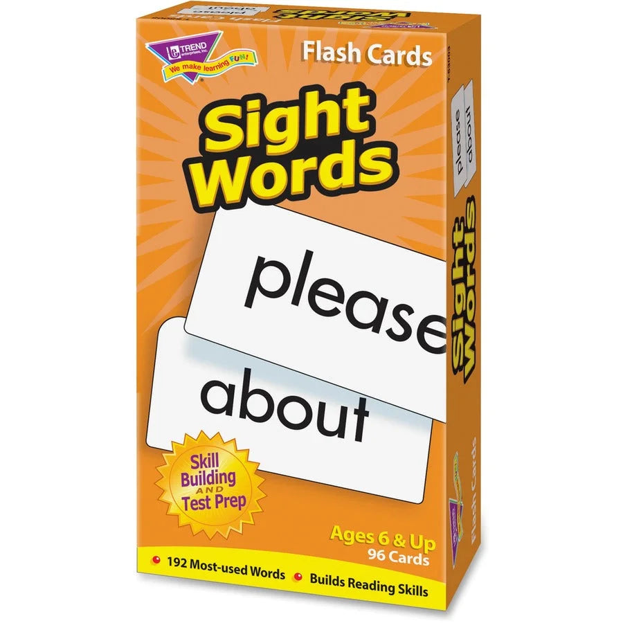 Trend Sight Words Skill Drill Flash Cards: Fun Learning Tool - Cards