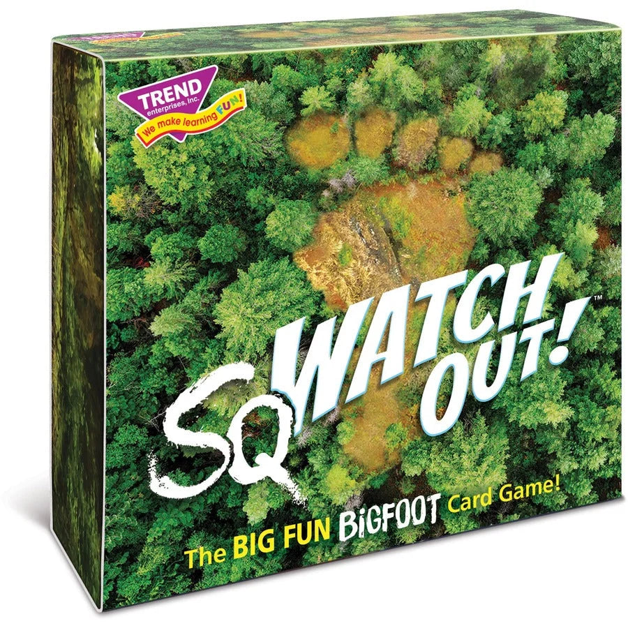 Trend sqWATCH Out! Card Game: Fun & Mysterious 63-Card Set - Flash Cards