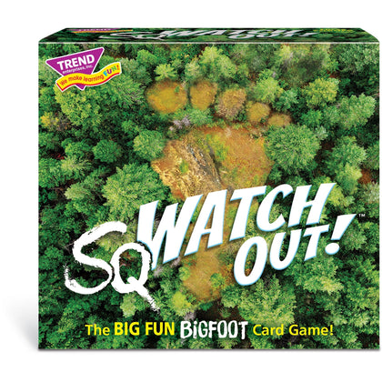 Trend sqWATCH Out! Card Game: Fun & Mysterious 63-Card Set - Flash Cards