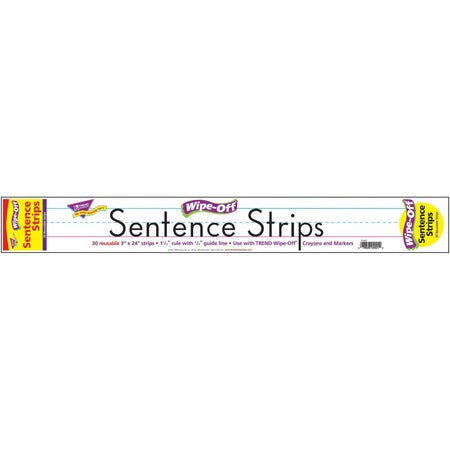 Trend Wipe-Off Sentence Strips: Skill Learning Pack - Handwriting Paper & Pads